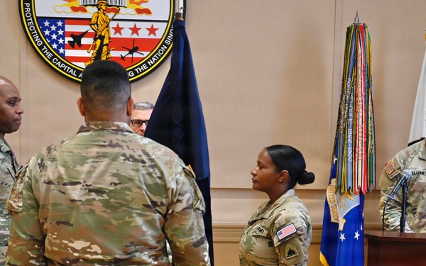 Joint Force Headquarters - Headquarters Detachment (JFHQ-HHD) Change of Command Ceremony