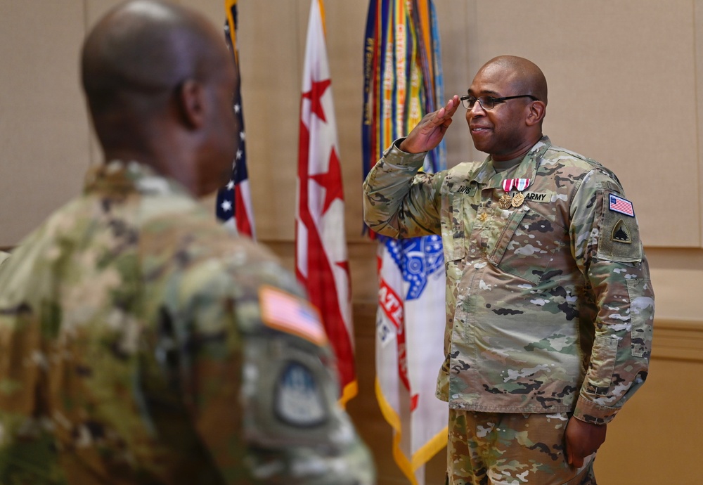 Joint Force Headquarters - Headquarters Detachment (JFHQ-HHD) Change of Command Ceremony