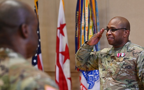 Joint Force Headquarters - Headquarters Detachment (JFHQ-HHD) Change of Command Ceremony