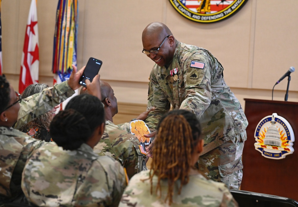Joint Force Headquarters - Headquarters Detachment (JFHQ-HHD) Change of Command Ceremony