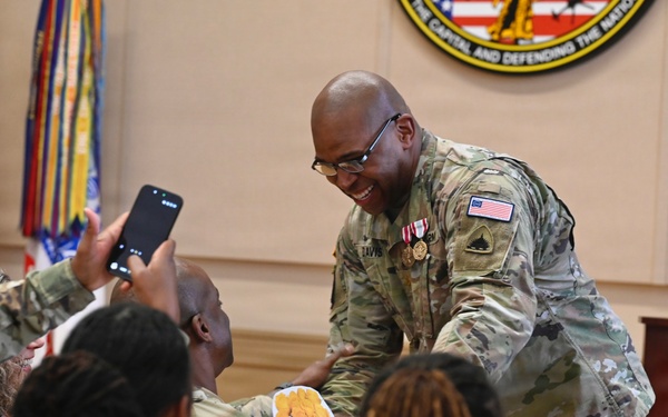 Joint Force Headquarters - Headquarters Detachment (JFHQ-HHD) Change of Command Ceremony