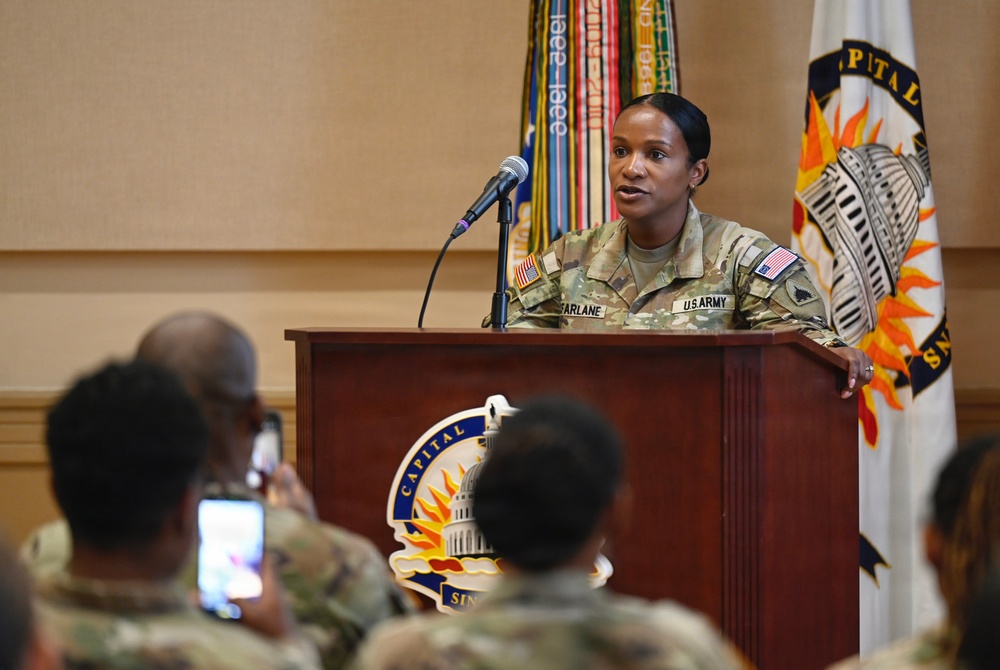 Joint Force Headquarters - Headquarters Detachment (JFHQ-HHD) Change of Command Ceremony