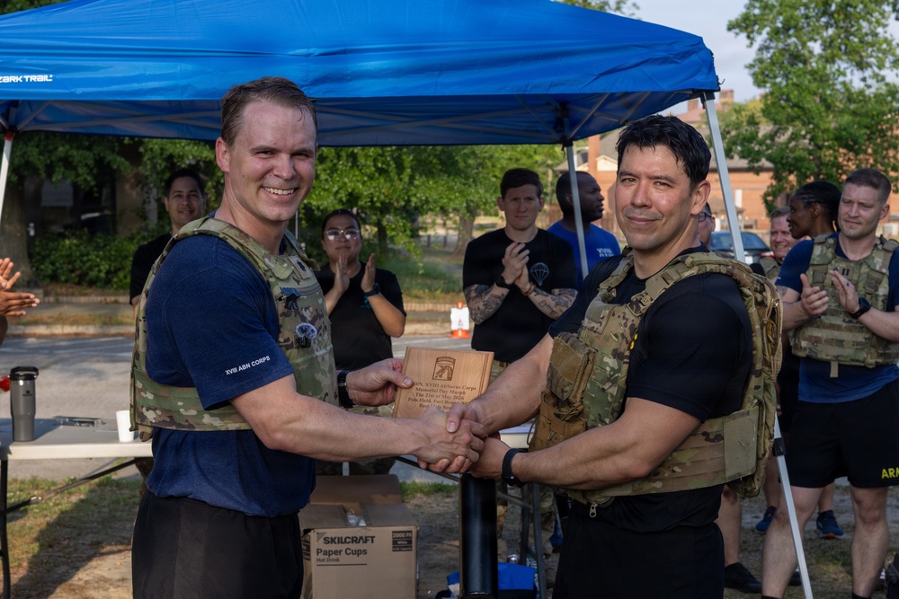 XVIII Airborne Corps Murph Challenge 2026