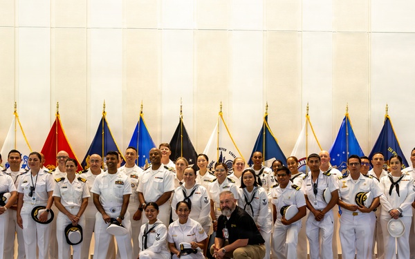 Sailors tour New Orleans VA Medical Center