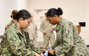 Treating Four-Legged Warfighters: Navy Corpsmen Train in Canine Tactical Combat Casualty Care