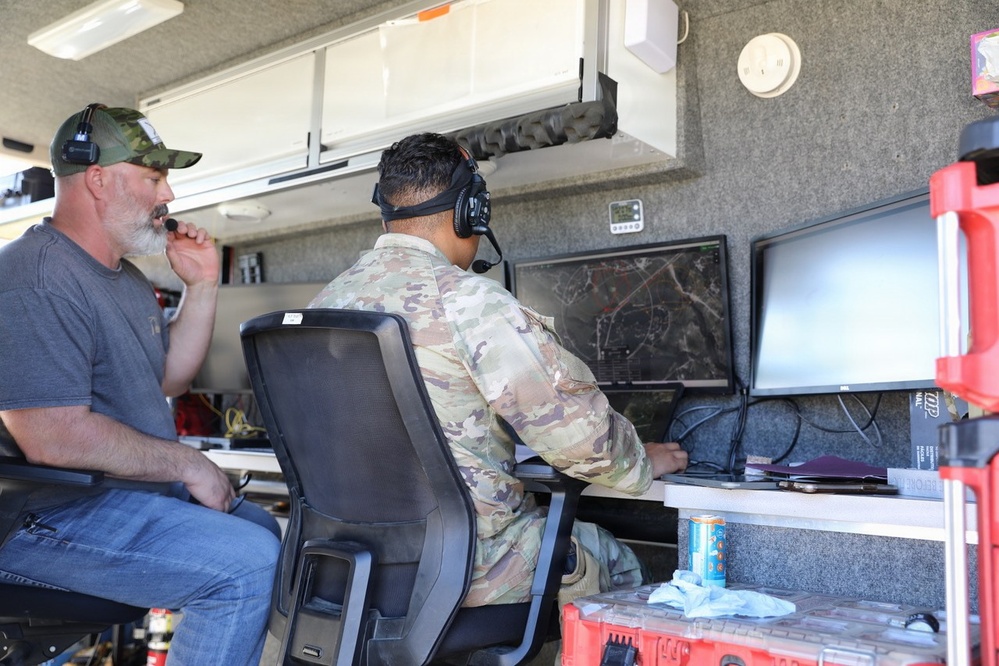 C2 integrated assessment team observes counter UAS demo