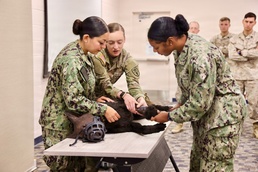 Treating Four-Legged Warfighters: Navy Corpsmen Train in Canine Tactical Combat Casualty Care