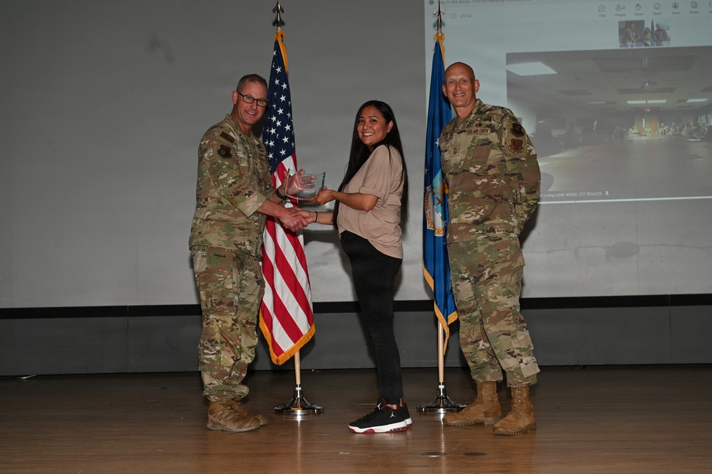 377th Air Base Wing 1st Quarter Awards Ceremony Winners