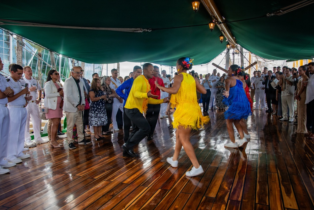 U.S. Service Members, Family Members and Foreign Military Celebrate Sail 250 in New Orleans