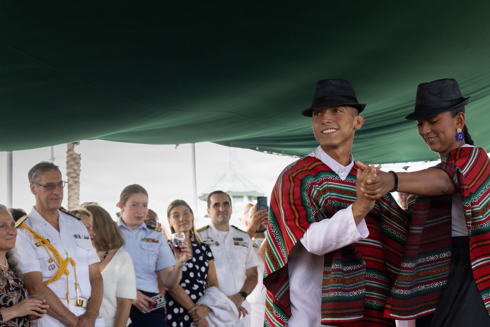 U.S. Service Members, Family Members and Foreign Military Celebrate Sail 250 in New Orleans