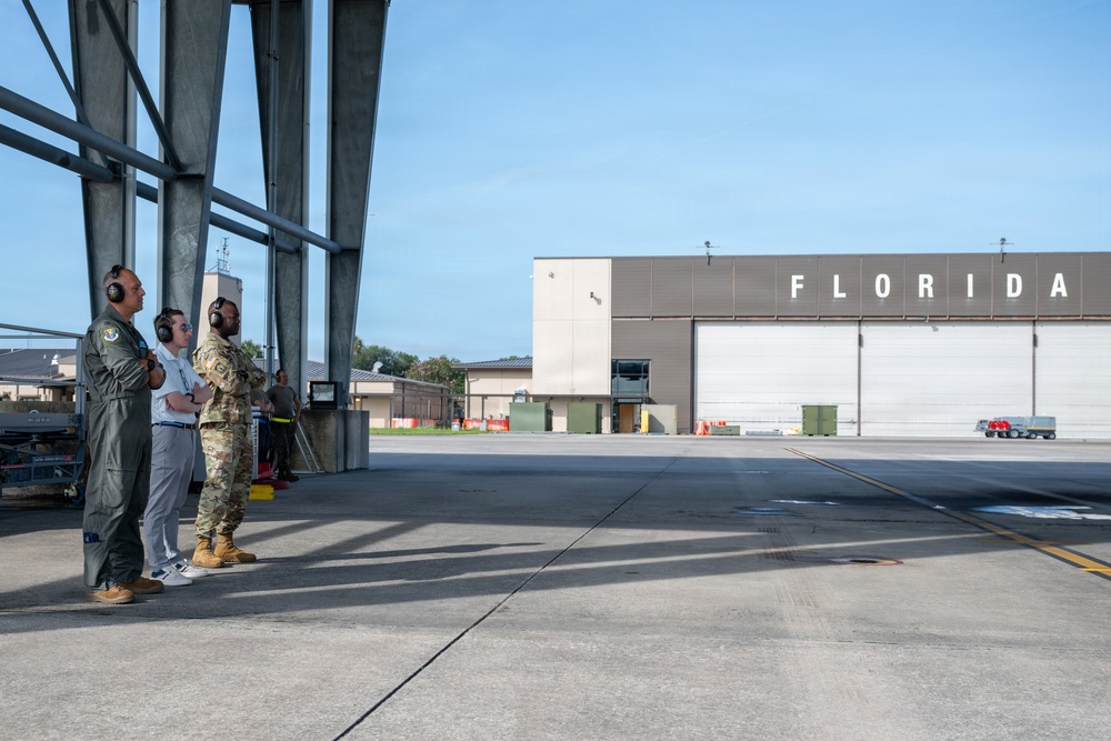 Sen. Moody's Military Legislative Advisor Visits Florida Guard's 125th Fighter Wing