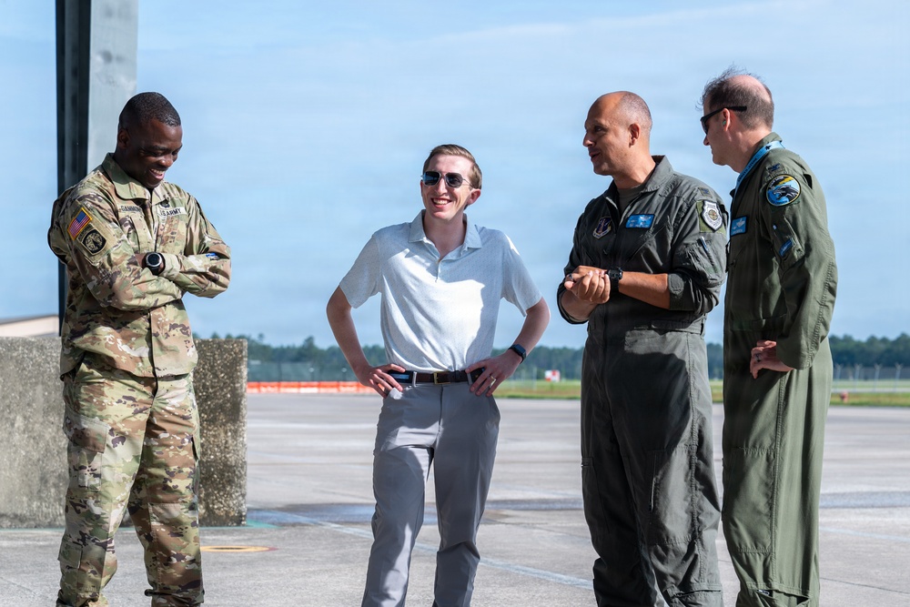 Sen. Moody's Military Legislative Advisor Visits Florida Guard's 125th Fighter Wing