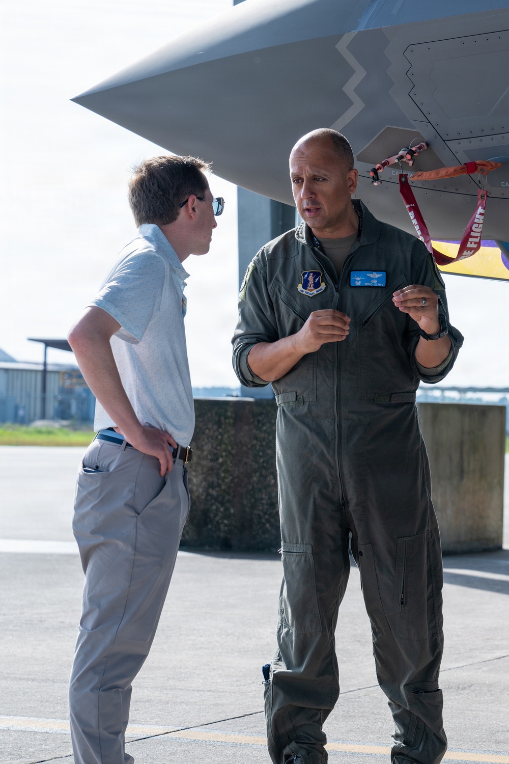Sen. Moody's Military Legislative Advisor Visits Florida Guard's 125th Fighter Wing