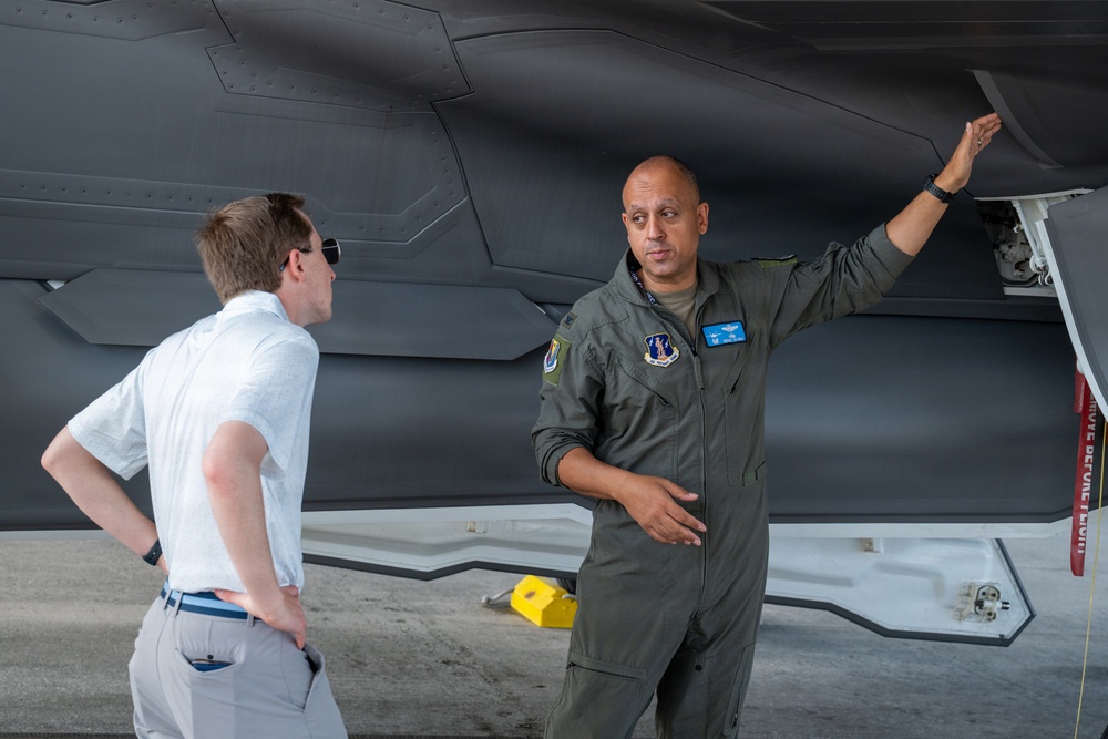 Sen. Moody's Military Legislative Advisor Visits Florida Guard's 125th Fighter Wing