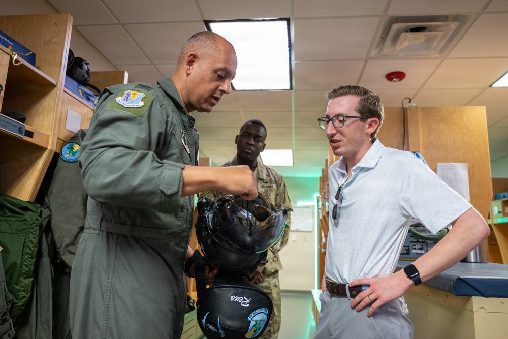 Sen. Moody's Military Legislative Advisor Visits Florida Guard's 125th Fighter Wing