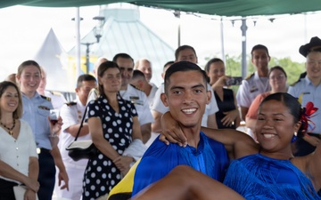 U.S. Service Members, Family Members and Foreign Military Celebrate Sail 250 in New Orleans