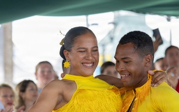 U.S. Service Members, Family Members and Foreign Military Celebrate Sail 250 in New Orleans