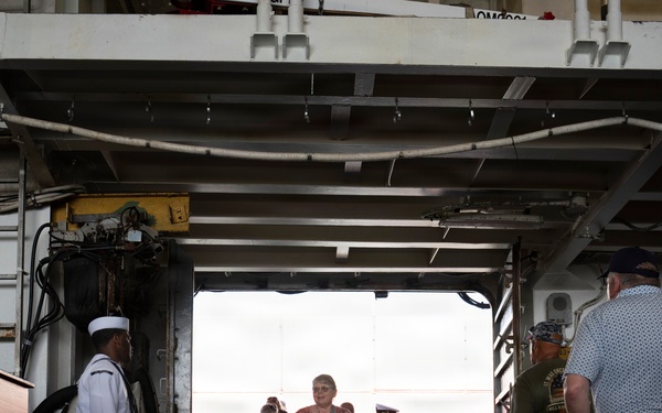 USS Kearsarge Host Ship Tours During Sail 250 New Orleans