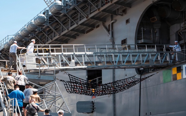 USS Kearsarge Host Ship Tours During Sail 250 New Orleans