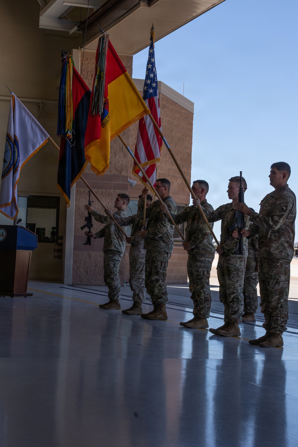 Joint Task Force-Southern Border Transfer of Authority Ceremony