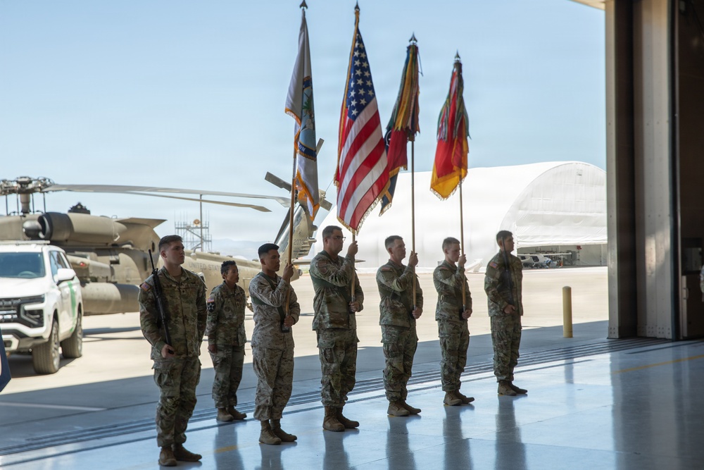 Joint Task Force-Southern Border Transfer of Authority Ceremony
