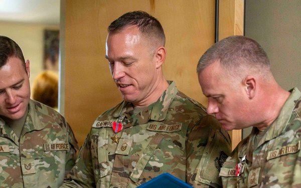 92nd AMXS Airmen receive Bronze Stars for combat heroism