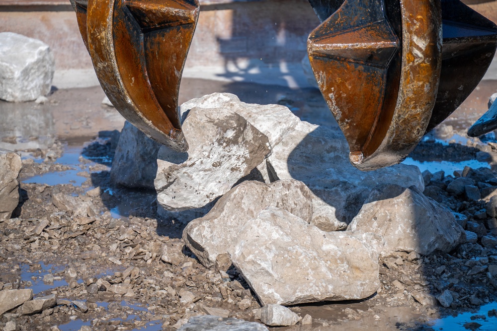 Repairing Lorain West Breakwater