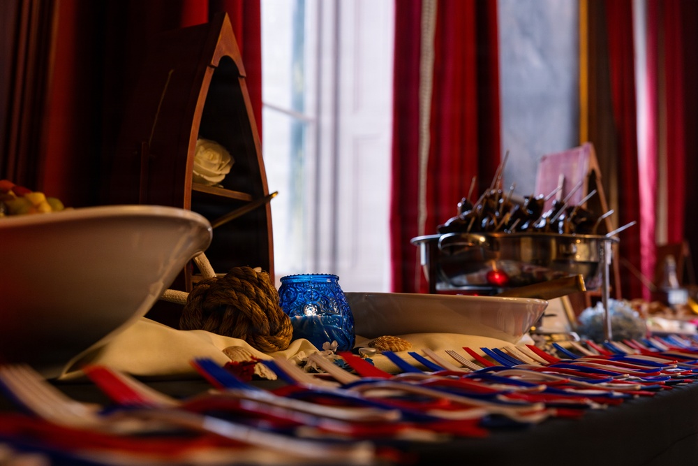 USCG Hosts Sail 250 Reception at Gallier Hall