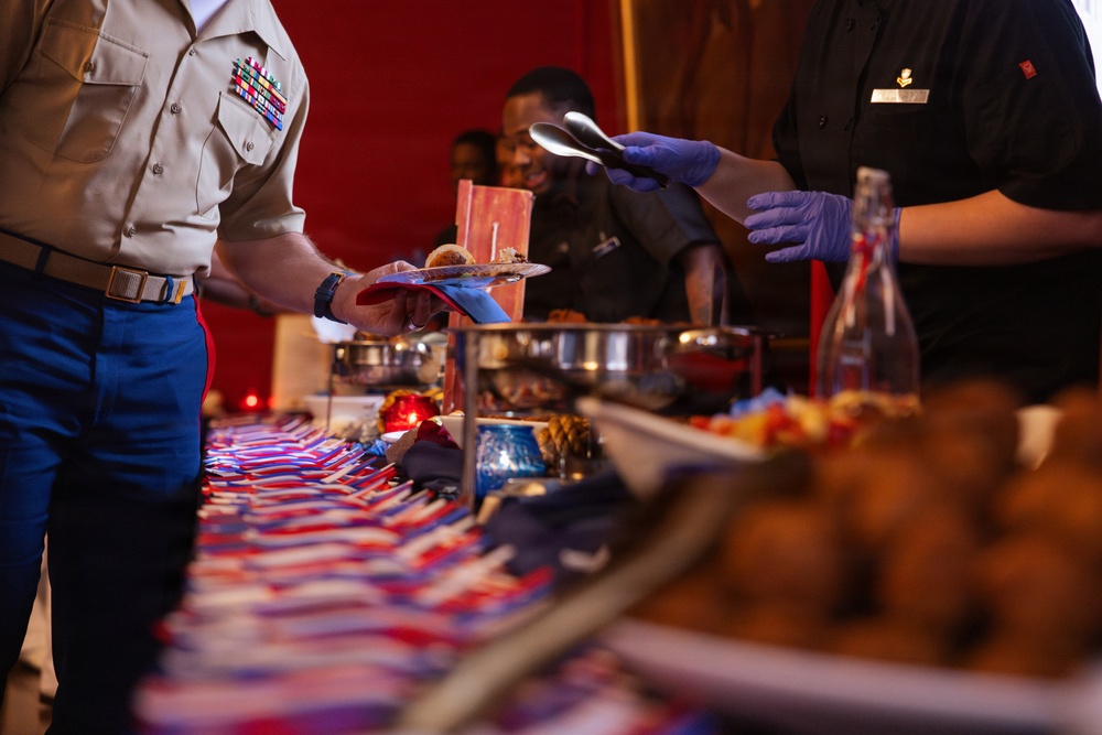USCG Hosts Sail 250 Reception at Gallier Hall