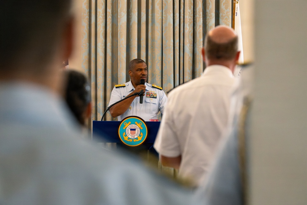 USCG Hosts Sail 250 Reception at Gallier Hall