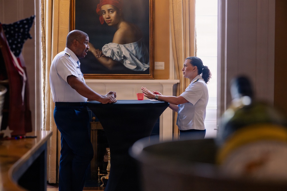 USCG Hosts Sail 250 Reception at Gallier Hall