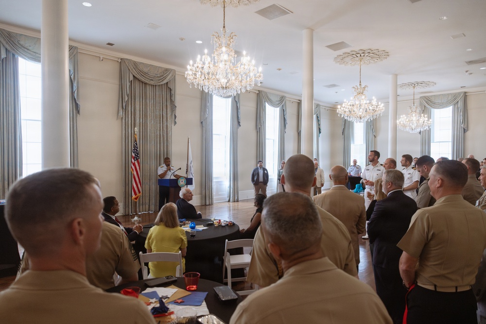 USCG Hosts Sail 250 Reception at Gallier Hall