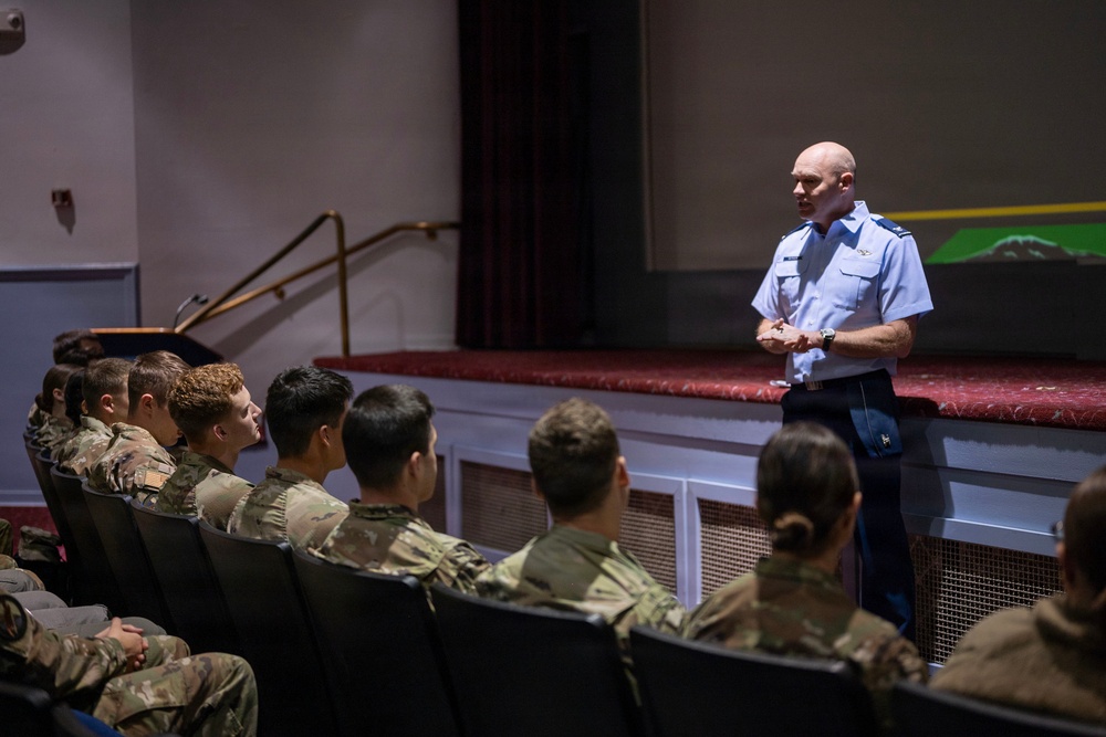 62d Airlift Wing hosts AFROTC Detachment 685 and Morton High School JROTC