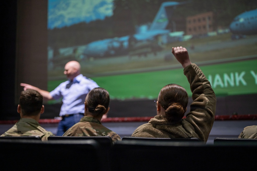 62d Airlift Wing hosts AFROTC Detachment 685 and Morton High School JROTC