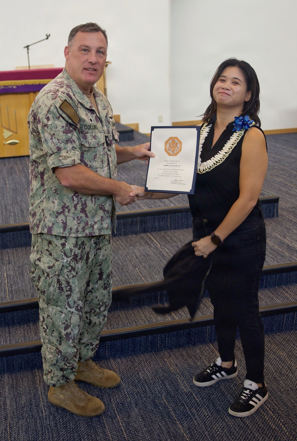 CNRH Civilians Mark Federal Service Milestones, Share Career Advice