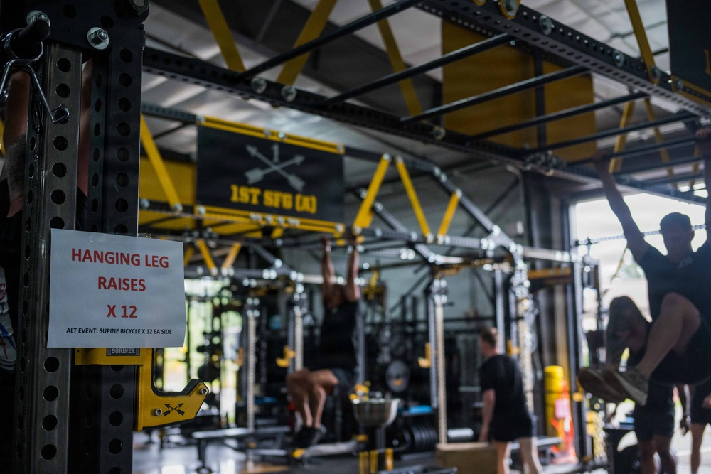 1st Special Forces Group (Airborne) conducts May Fallen Warriors Workout