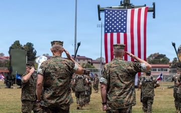 1st MARDIV transitions leadership from Maj. Gen. Thomas B. Savage to Brig. Gen. Andrew T. Priddy