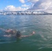 Marines with 2nd Bn., 5th Marines take swim assessment