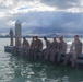 Marines with 2nd Bn., 5th Marines take swim assessment