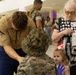 Service Members Visit Children at Manning Family Children’s Hospital