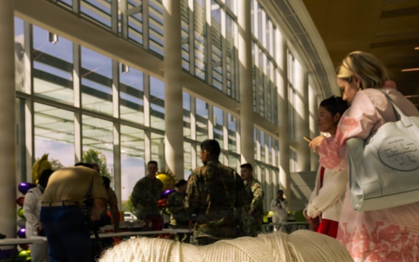 Service Members Visit Children at Manning Family Children’s Hospital