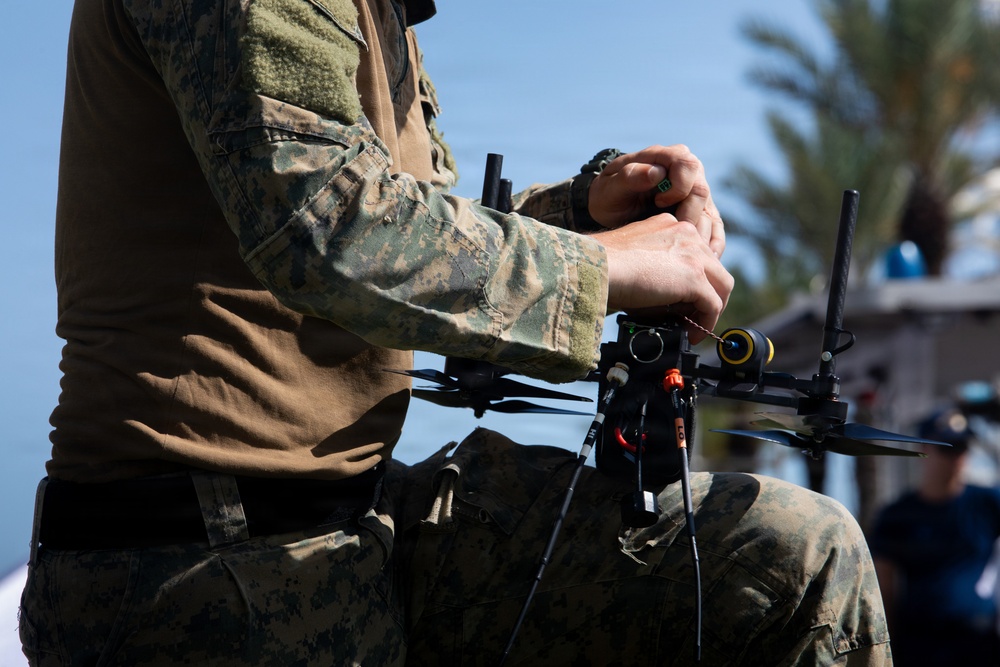 U.S. Marines Demonstrate Static Displays in New Orleans