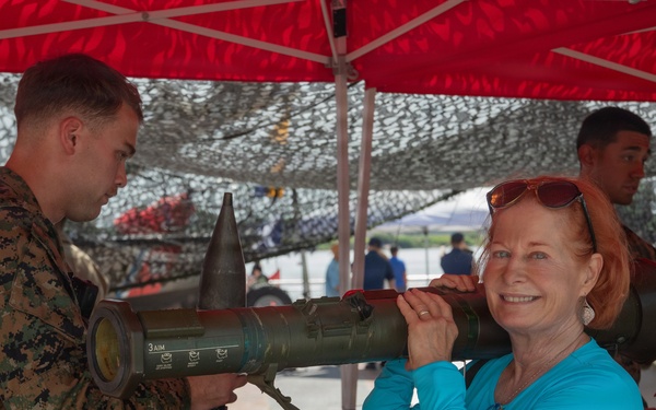 U.S. Marines Demonstrate Static Displays in New Orleans