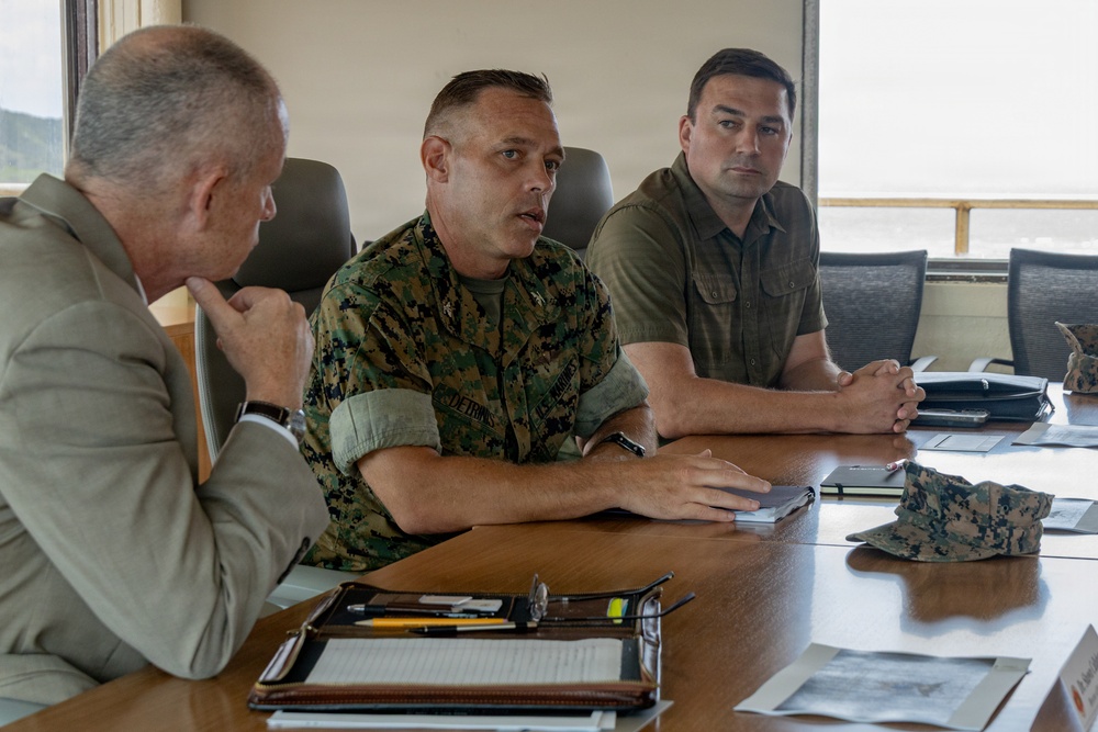 Marine Corps History Division Visits MCBH