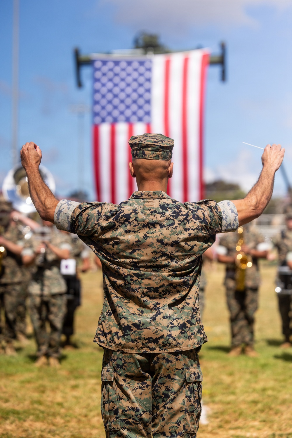 1st MARDIV holds change of command ceremony