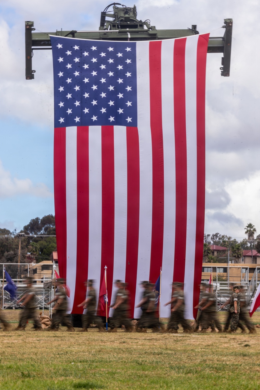 1st MARDIV holds change of command ceremony