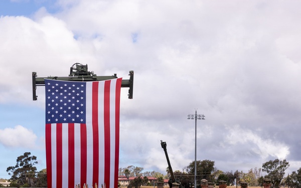 1st MARDIV holds change of command ceremony