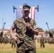 1st MARDIV holds change of command ceremony
