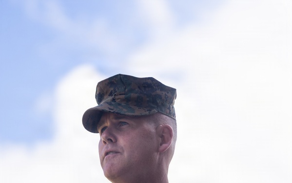 1st MARDIV holds change of command ceremony