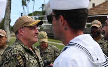 USS Arizona Boat Detachment Sailors Earn Navy Ceremonial Duty Ribbon